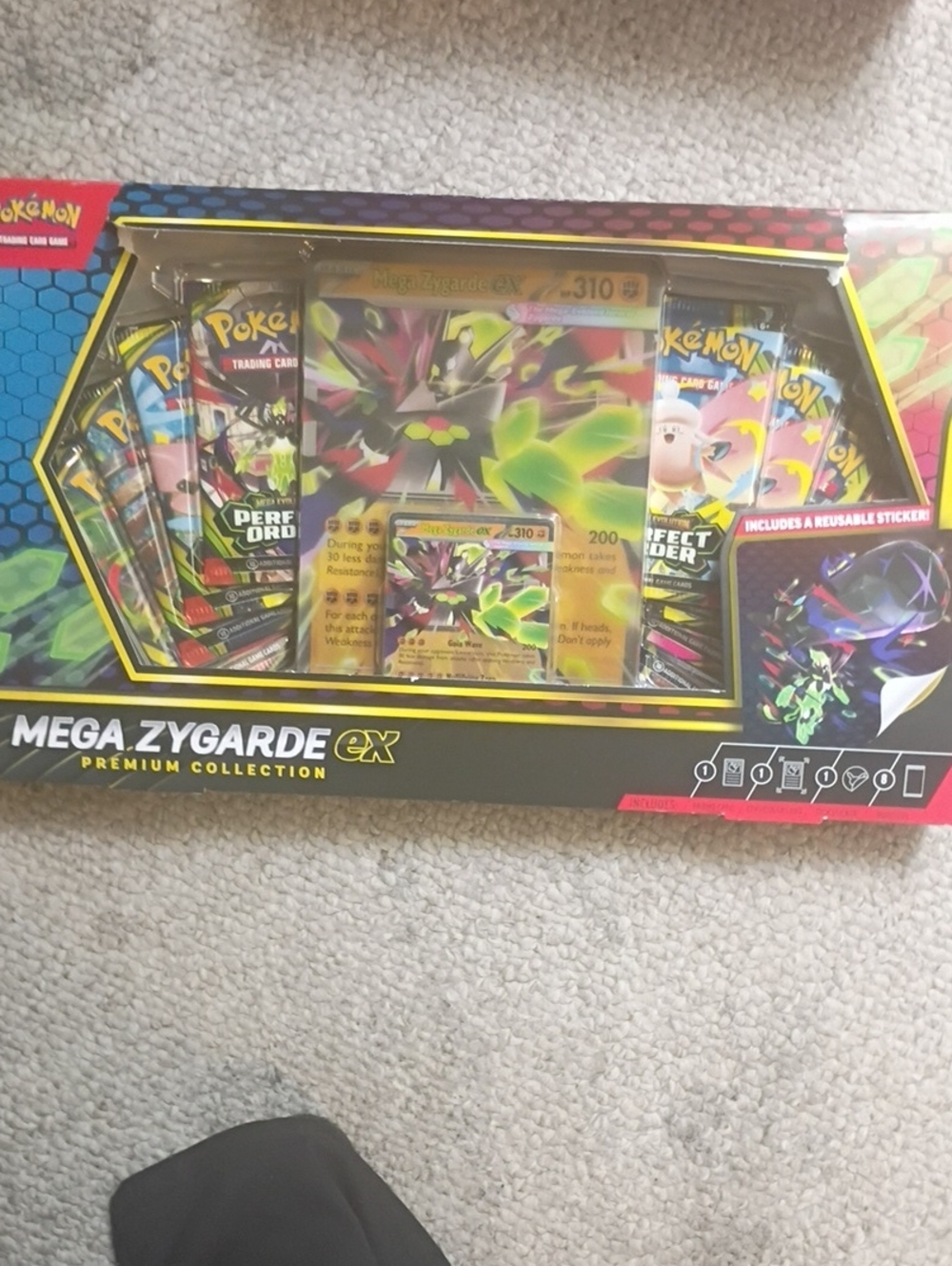 Mega Zygarde Ex Bundle 10 Packs Included